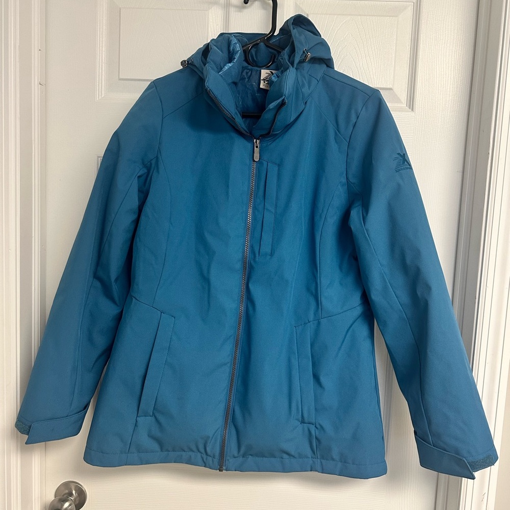 Women's ZeroXposur Deonna 3-in-1 Systems Jacket Color: Seaport  size: medium